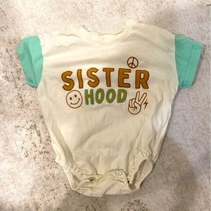 Roe+Cru baby girl onesie